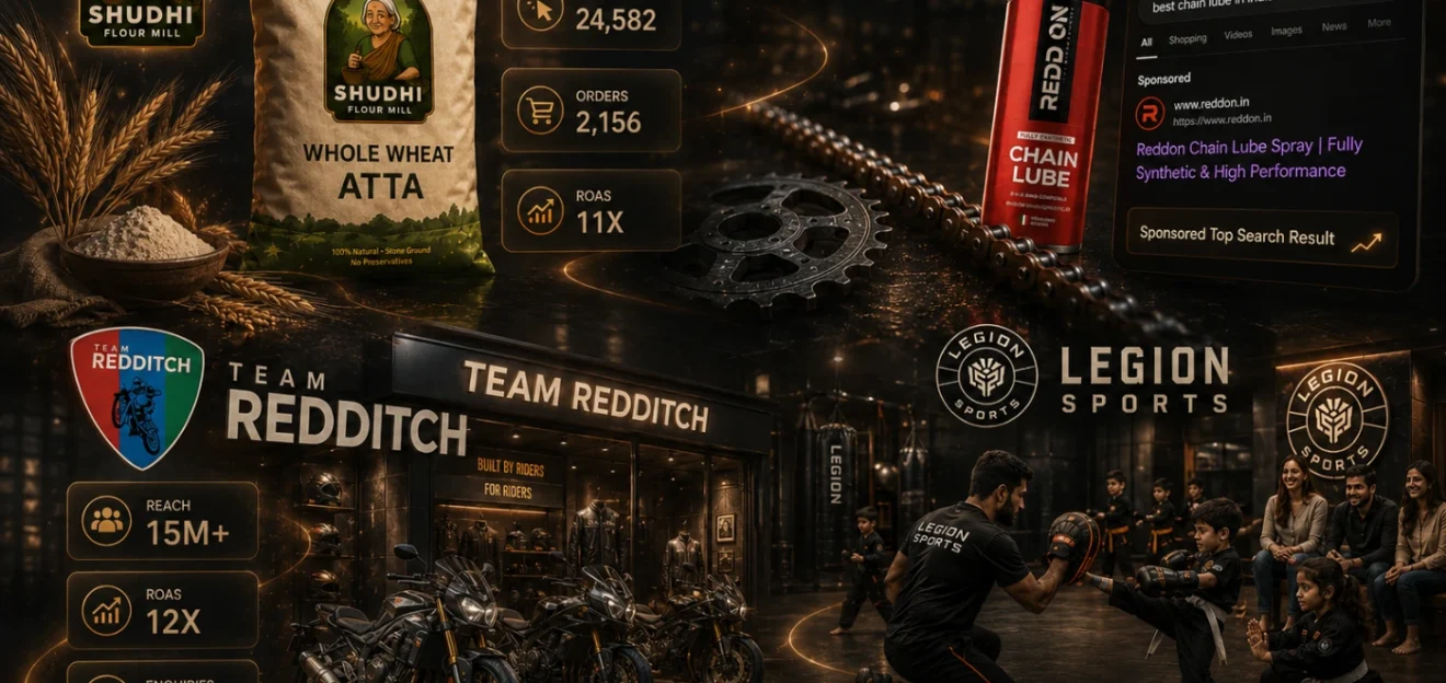 SEO and Google Business Profile results for REDD ON and Team Redditch