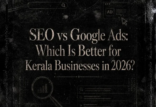 SEO vs Google Ads comparison for Kerala businesses in 2026 by The Clever Apes