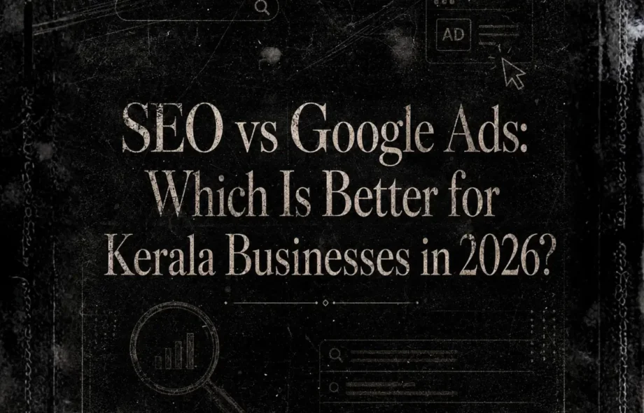 SEO vs Google Ads comparison for Kerala businesses in 2026 by The Clever Apes