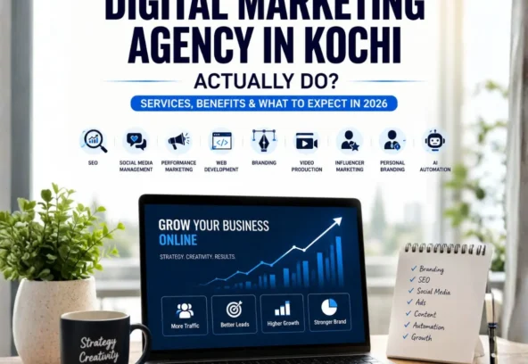 Guide explaining what a Digital Marketing Agency in Kochi actually does