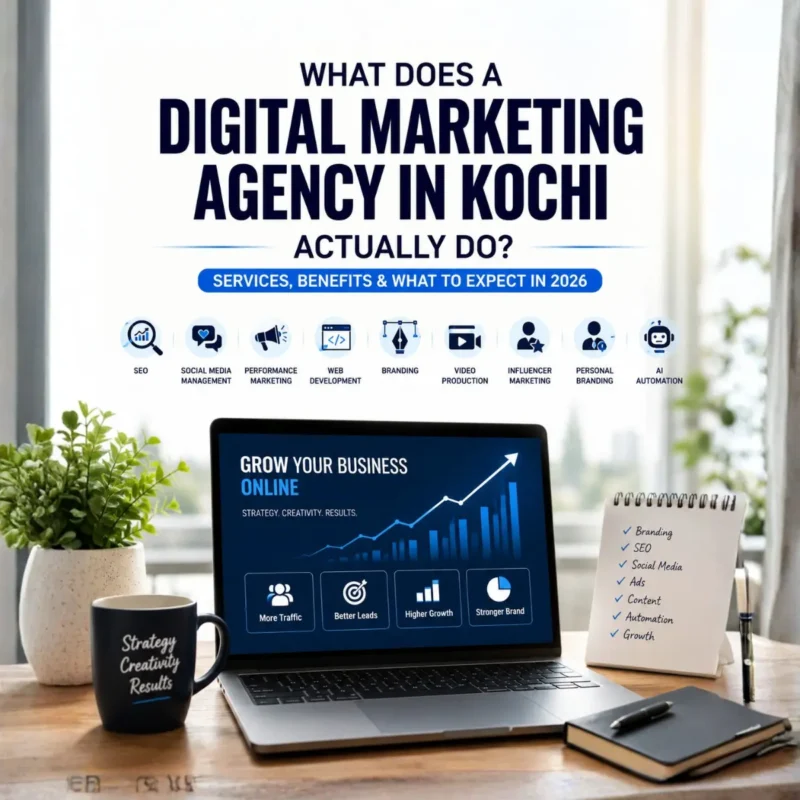 Guide explaining what a Digital Marketing Agency in Kochi actually does